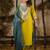 Viscose yellow festival wear embroidery work kurta set