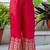 Silk blend pink party wear embroidery work kurta set