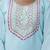 Silk blend sky blue party wear embroidery work kurta set
