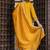 Silk blend mustard occasional wear embroidery work kurta set