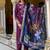 Viscose roman silk wine festival wear embroidery work kurta set