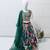 Georgette embroidery and printed green readymade lehenga choli