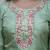 Silk blend light green casual wear embroidery work kurta set