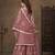 Net embroidered onion pink salwar kameez