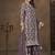 Net embroidered lilac salwar kameez