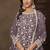 Net embroidered lilac salwar kameez