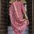 Silk blend dusty rose party wear embroidery work kurta set