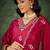 Silk blend cherry casual wear embroidery work kurta set