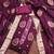 Women magenta simmer jacquard  dress material with dupatta
