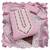 Women baby pink modal cotton  dress material with dupatta