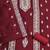 Women maroon modal cotton  dress material with dupatta