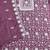 Women purple parampara silk  dress material with dupatta