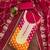 Women multi organja jacquard  dress material with dupatta