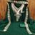 Women green georgette  dress material with dupatta
