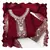 Women maroon georgette  dress material with dupatta