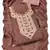 Women levender georgette  dress material with dupatta