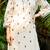 White emboridered cotton strate kurta set