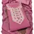 Women pink georgette  dress material with dupatta