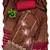 Women brown coco silk  dress material with dupatta