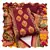 Women multi chinnon  dress material with dupatta