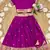 girls silk pattu pavadai lehenga set