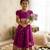girls silk pattu pavadai lehenga set
