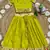 girls silk pattu pavadai lehenga set