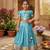 girls silk pattu pavadai lehenga set