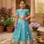 girls silk pattu pavadai lehenga set
