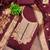 Women maroon organja jacquard  dress material with dupatta