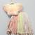 Multicolor printed organza lehenga set
