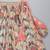 Peach printed chanderi lehenga set