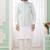 Pista  art silk kurta jacket set for men
