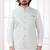 Pista  art silk kurta jacket set for men
