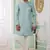 green banarasi jacquard sherwani for men
