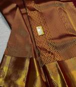 New Designer Banarasi Soft Silk Woven Saree For Women's