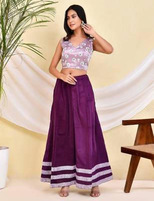 Floral Sequined Embellished Padded Saree Blouse 5
