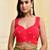 Embroidery Beads and Stones Sweet Heart Neck Padded Saree Blouse