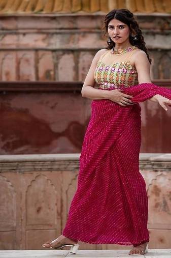 Embroidered Saree Blouse