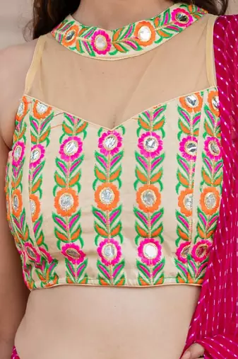 Embroidered Saree Blouse