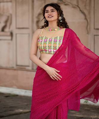 Embroidered Saree Blouse 5