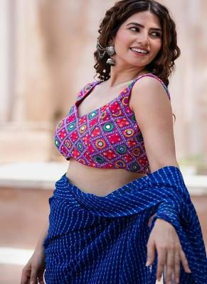Embroidered Saree Blouse 1