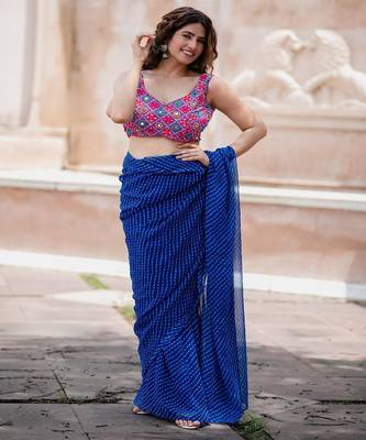 Embroidered Saree Blouse 2