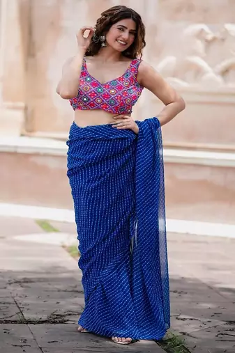 Embroidered Saree Blouse