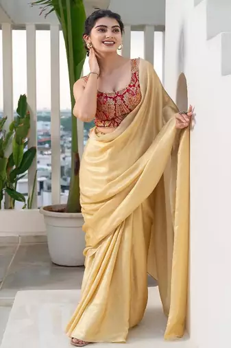 Woven Design Saree Blouse