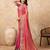 bewitching peach frendy chiffon traditional saree