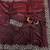 Maroon Color Diamond Work Space Silk Saree