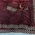 Maroon Color Diamond Work Space Silk Saree