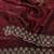 Maroon Color Diamond Work Space Silk Saree