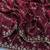 Wine Color Embroidered Space Silk Saree
